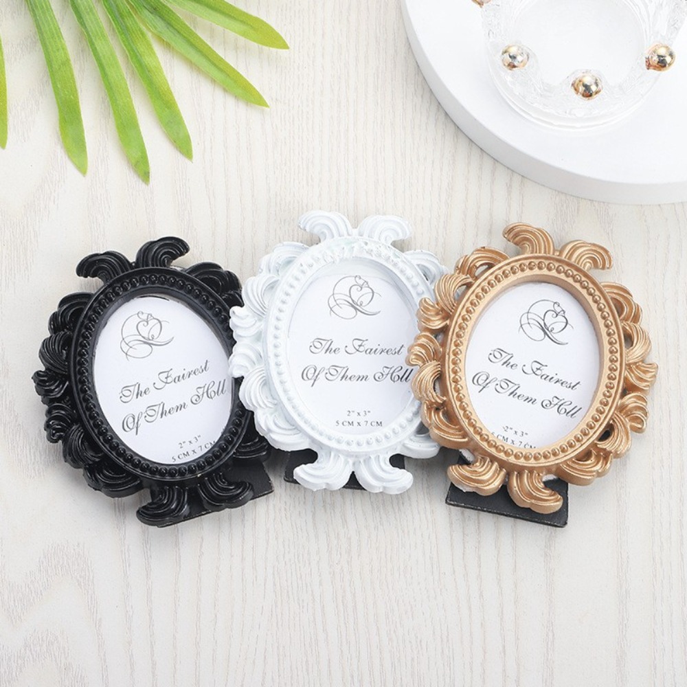 Resin Art Photo Frame - Cornice Ovale in Resina di Alta