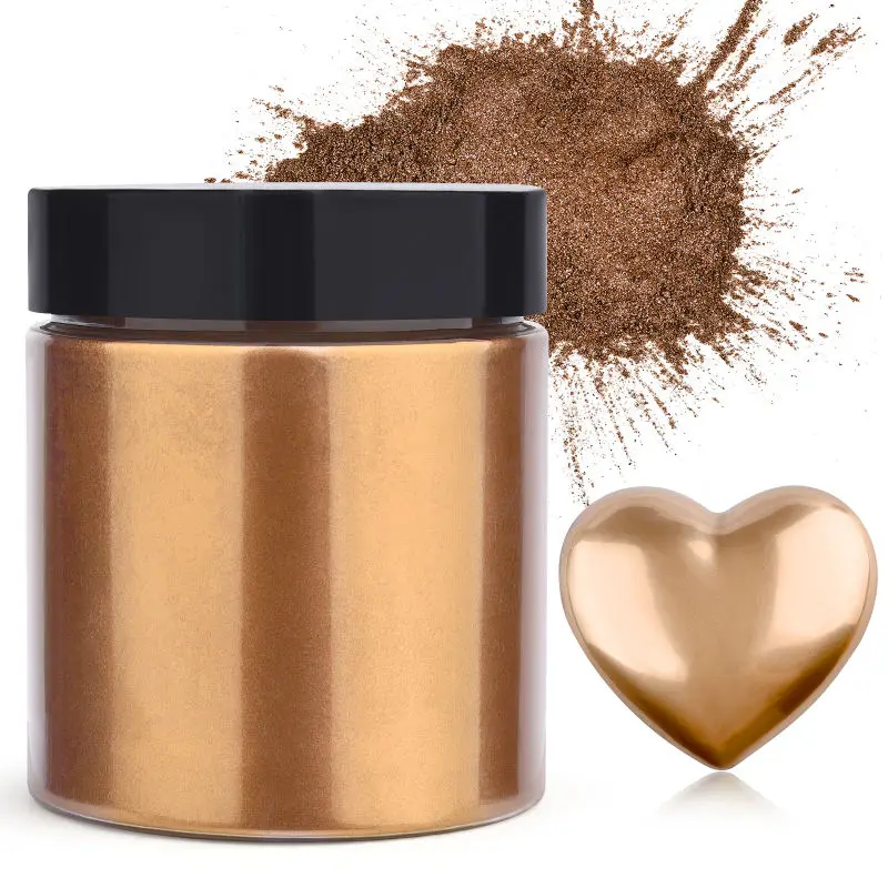 Pearl Powder Resin - 50 g/bottiglia Metallic Glitter Powder Oro