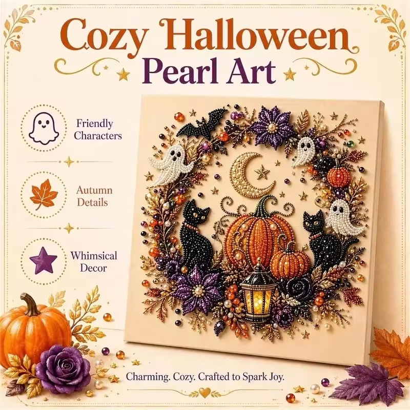 Resin Art Wall Decor - Kit Artistico di Perle Fantasma per