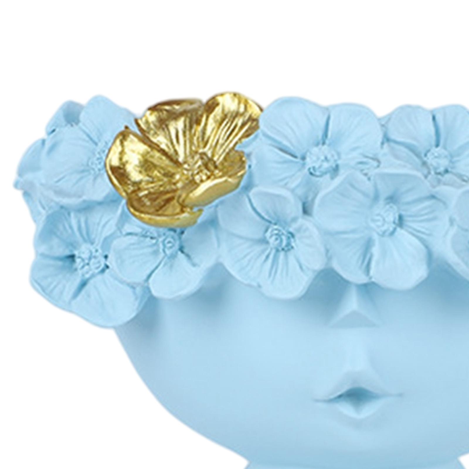 Resin Art Table Top - Vaso Artistico in Ceramica a Forma