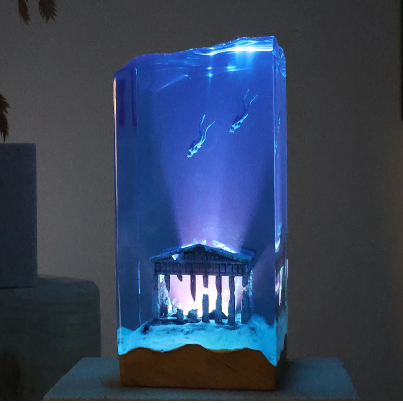 Resin Art Table Top - NUOVO Artigianato Artistico Marino per la