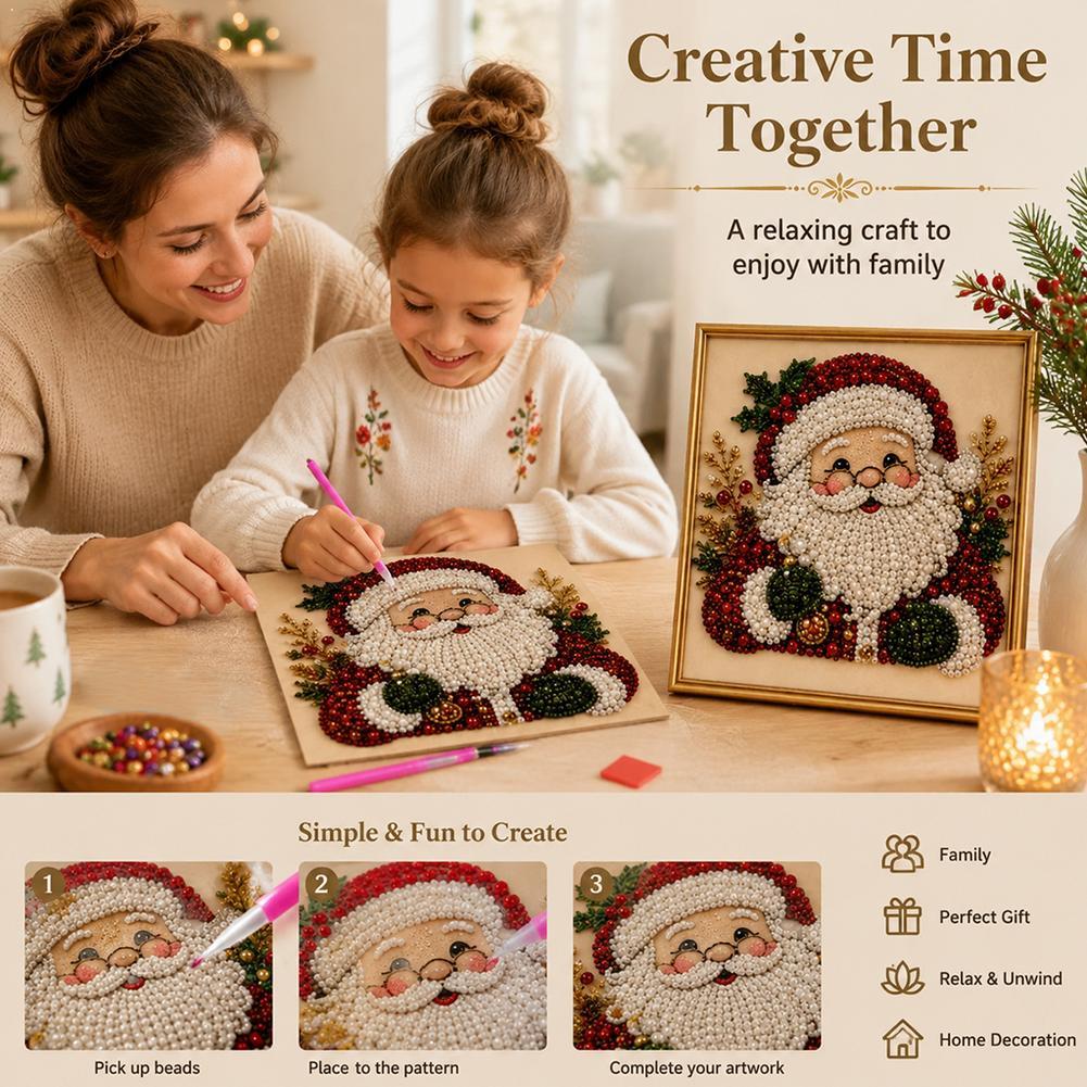 Resin Art Wall Decor - Kit Fai-da-Te di Arte con Perle