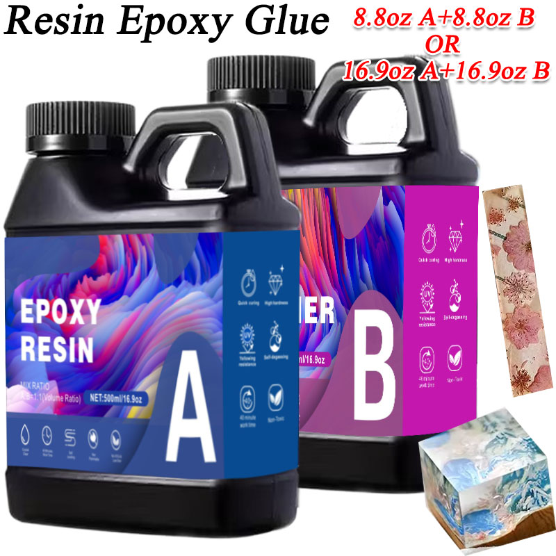 Resin Art Table Top - Colla epossidica in resina AB da