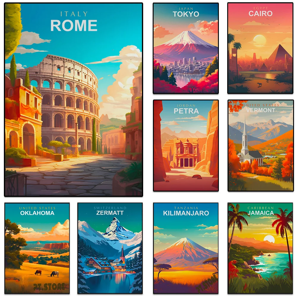 Resin Art World - Poster e Stampe di Città del