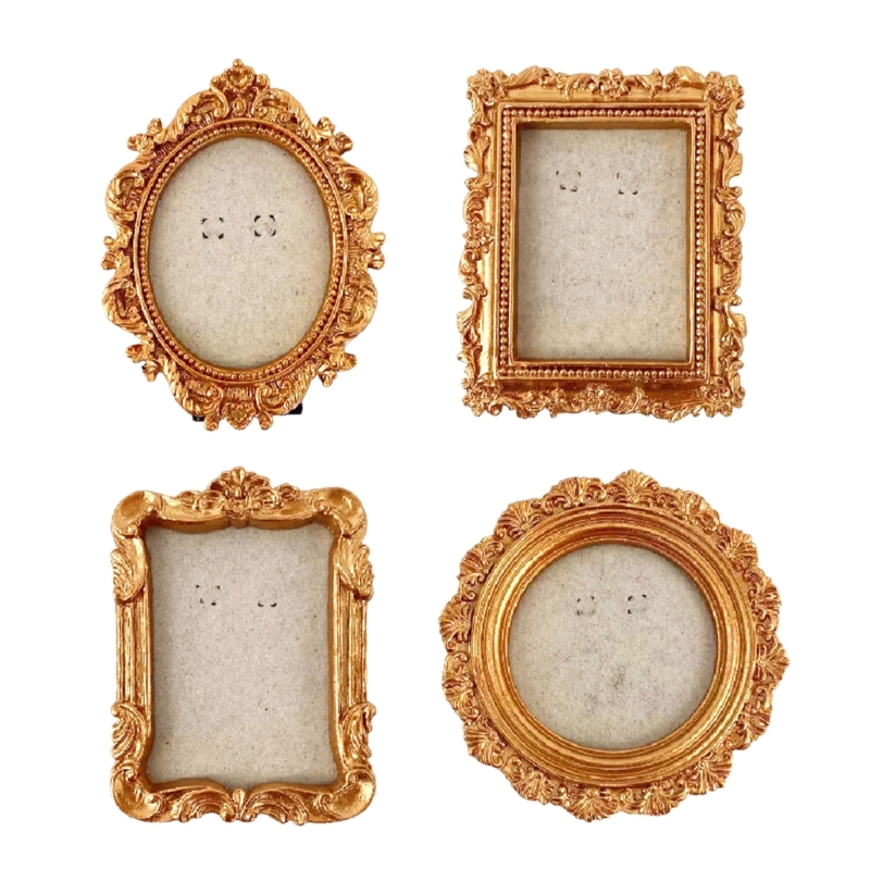 Resin Art Photo Frame - Y1UD Mini cornice retrò con supporti.