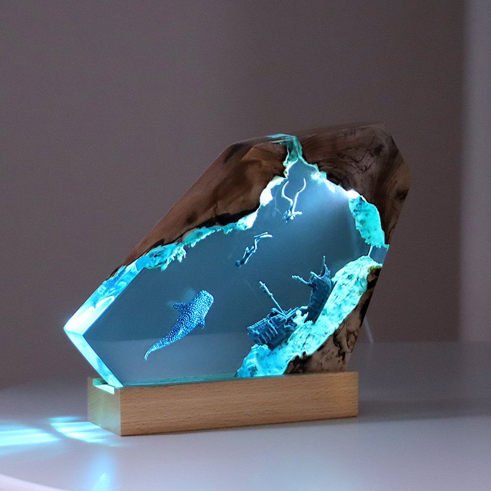 Resin Art Table Top - Nuovo creativo camera da letto interna