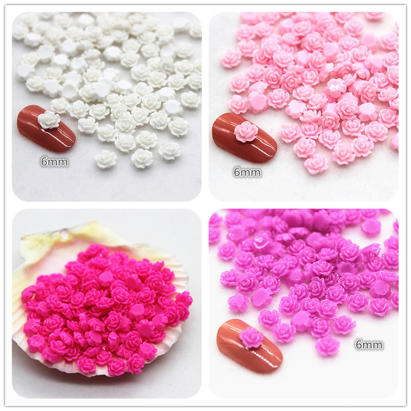Resin Art For Rose - 100pcs 6 millimetri di trasporto Della