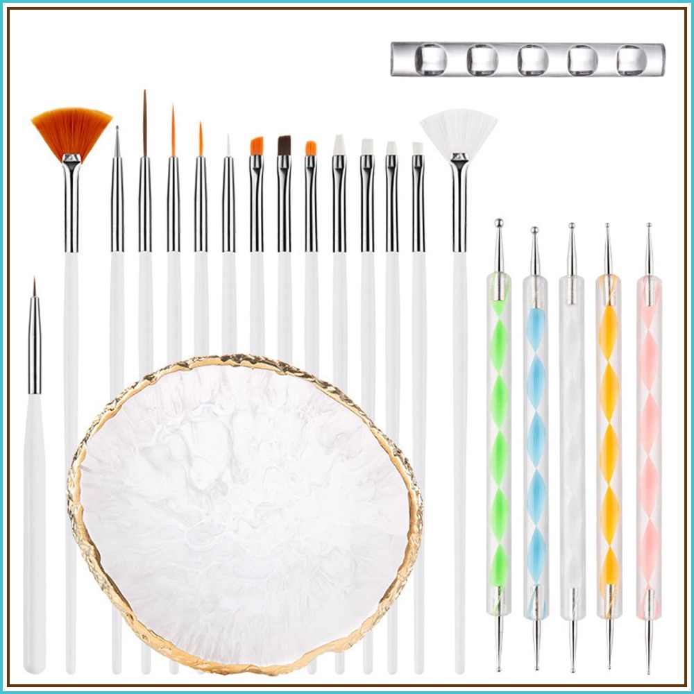 Resin Art Tool Kit - Set di 22 Pennelli per Nail