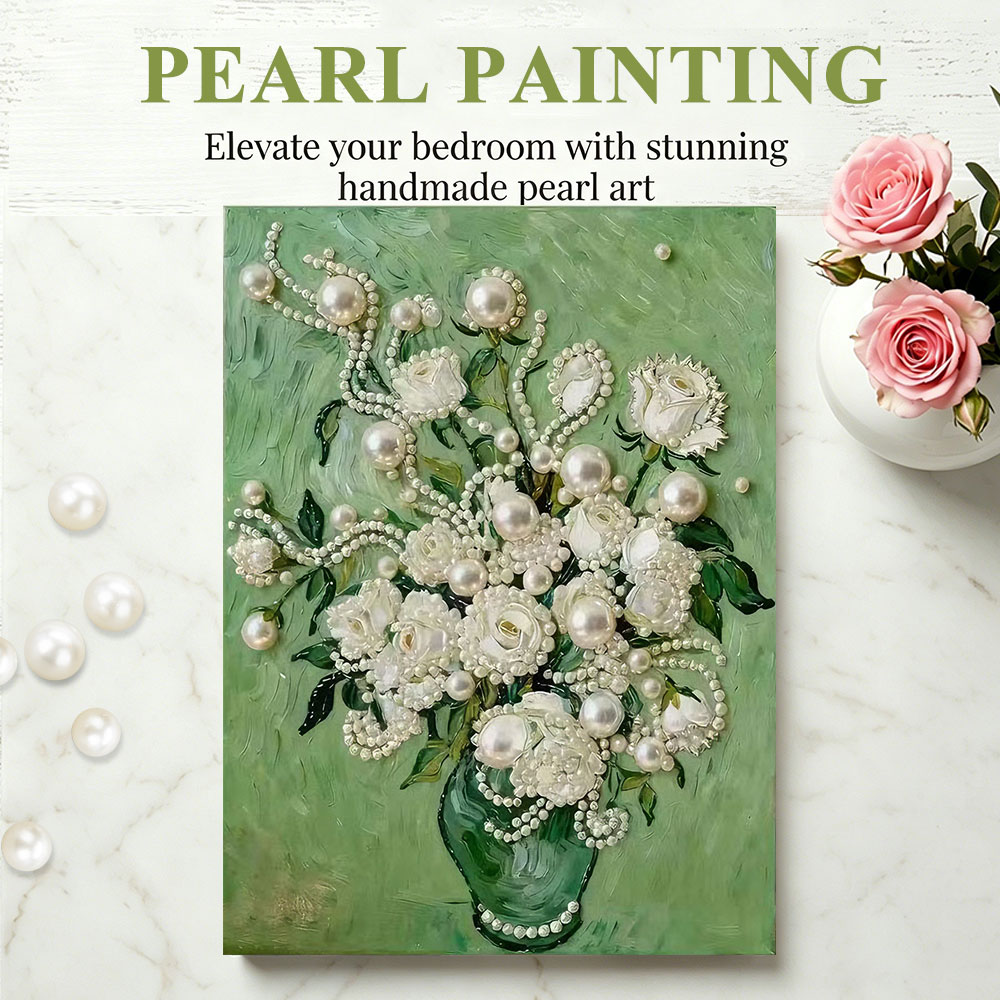 Resin Art For Rose - Kit di pittura artistica con perle