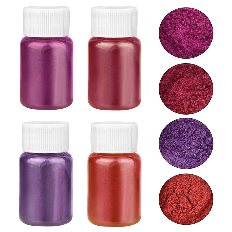 Set di 4 Colori di Polvere Per - Pearl Powder Resin recensione e prezzo