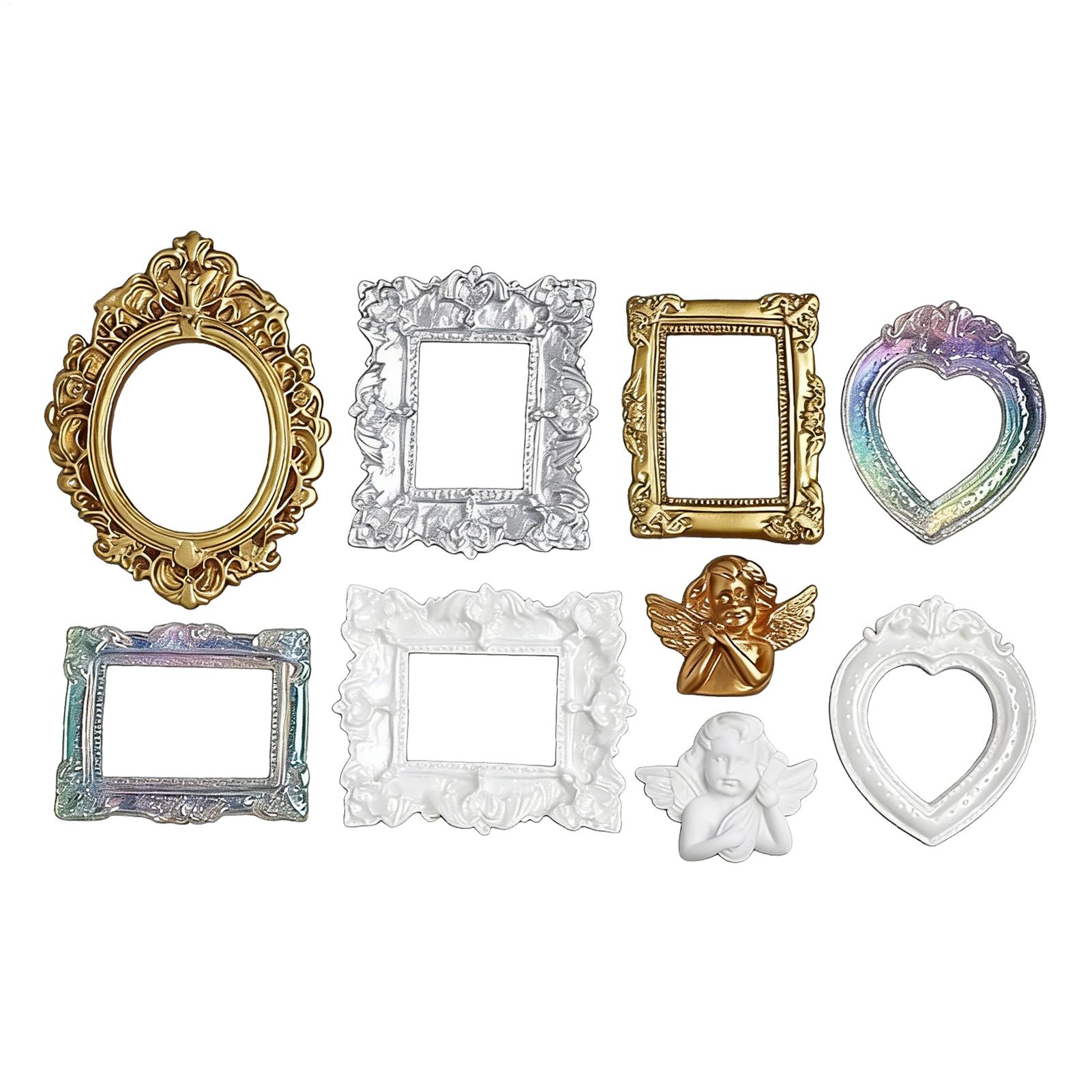 9 Pezzi Cornici Miniatura Deco - Resin Art Photo Frame recensione e prezzo