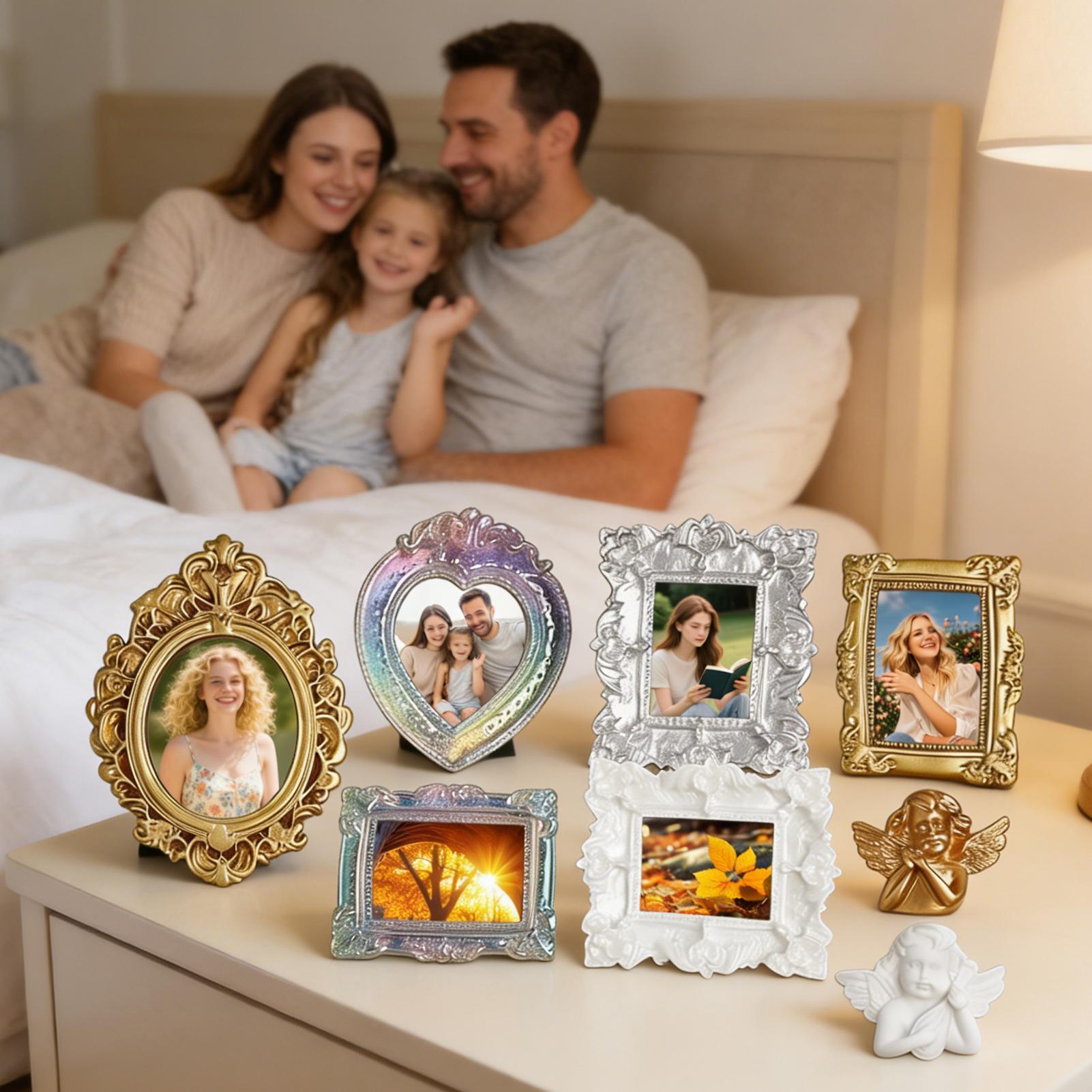 9 Pezzi Cornici Miniatura Deco - Resin Art Photo Frame recensione e prezzo