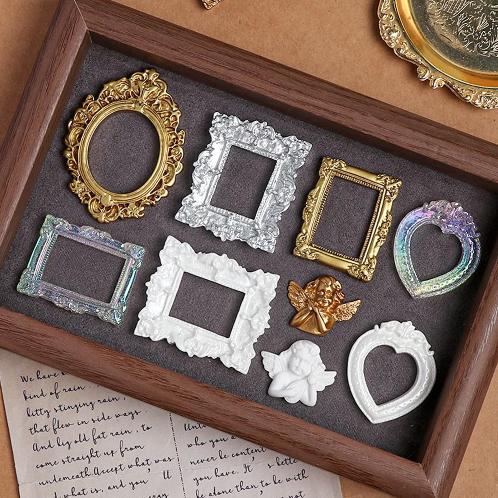 9 Pezzi Cornici Miniatura Deco - Resin Art Photo Frame recensione e prezzo