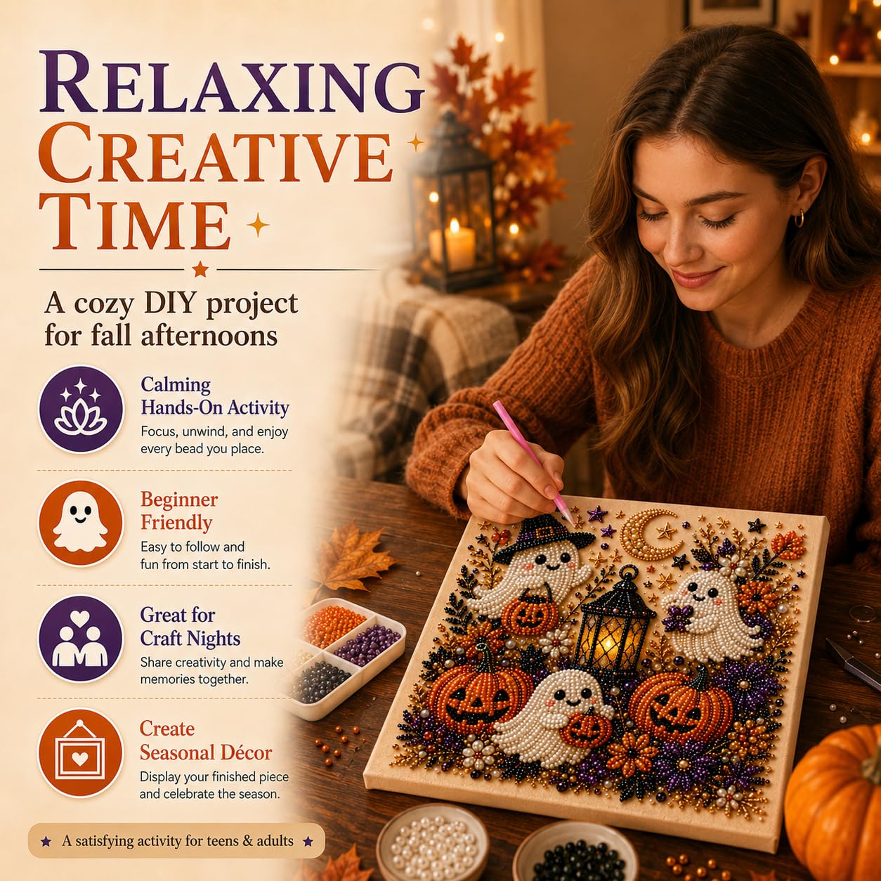 Kit Artistico di Perle Fantasm - Resin Art Wall Decor recensione e prezzo