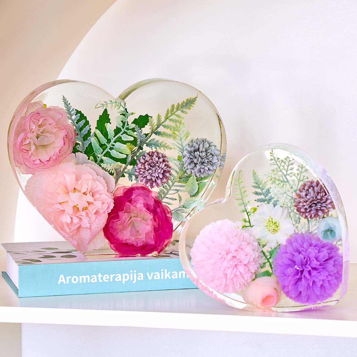 Stampo in silicone grande a fo - Resin Art Heart recensione e prezzo