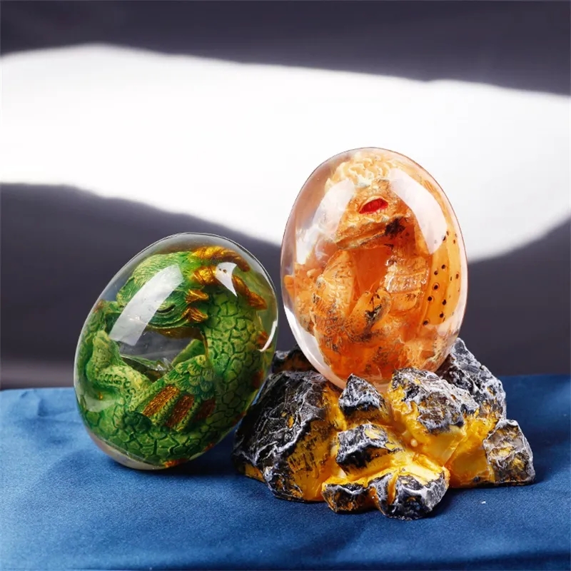 Statua dell'uovo del drago del - Resin Art Table Top recensione e prezzo