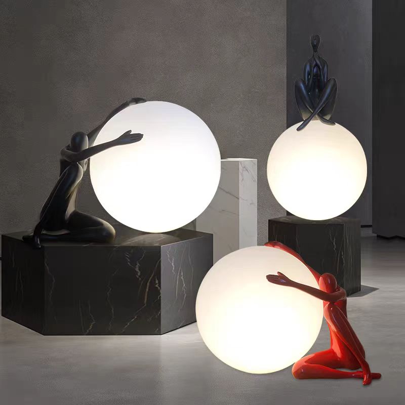 Lampada da terra di arte nordi - Resin Art Floor recensione e prezzo