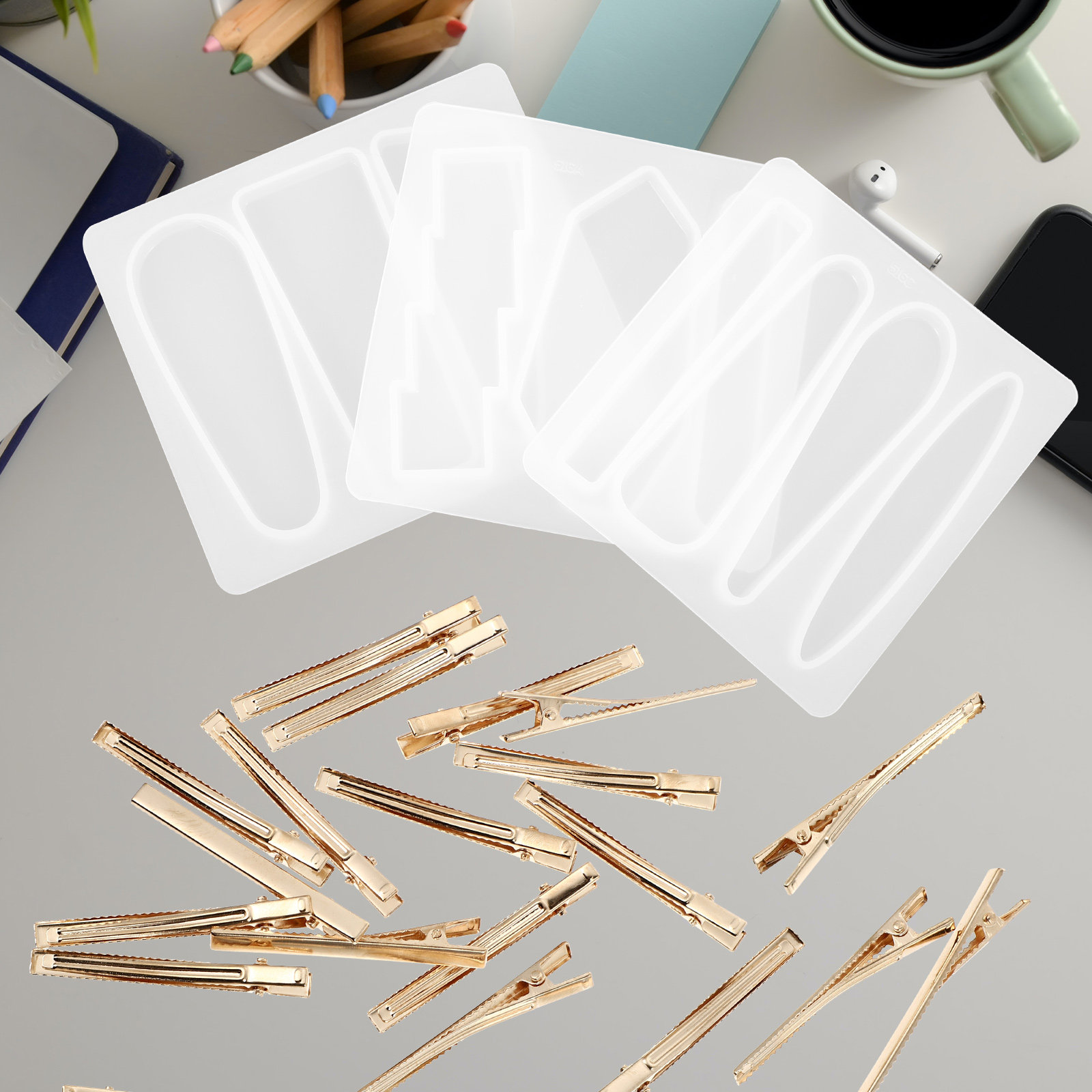 1 Set di Stampi in Silicone pe - Resin Art Craft recensione e prezzo