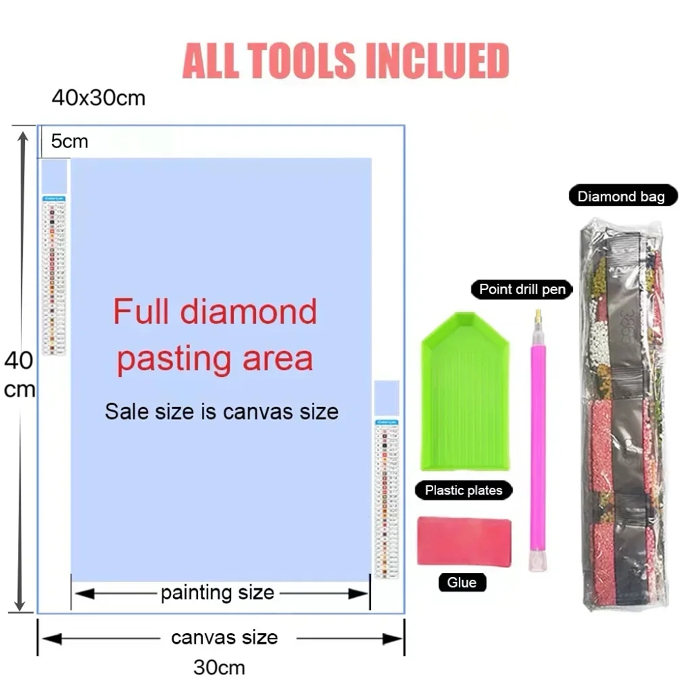 Kit per Pittura Diamante 5D Fa - Resin Art Bali recensione e prezzo