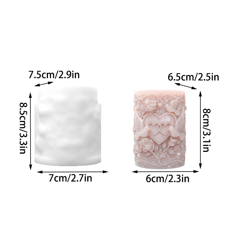 Stampo in silicone per candela - Resin Art For Rose recensione e prezzo