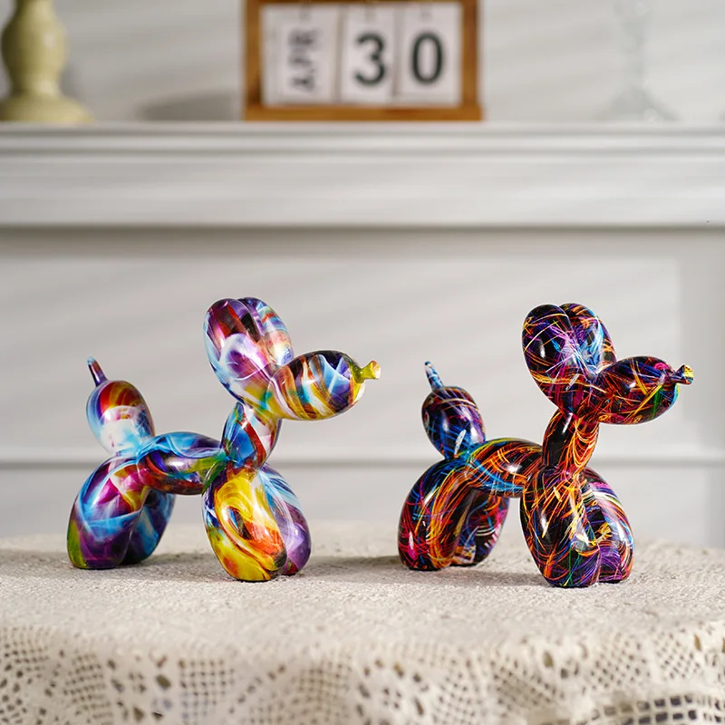 Resina Graffiti Balloon Dog fi - Resin Art Decoration Items recensione e prezzo
