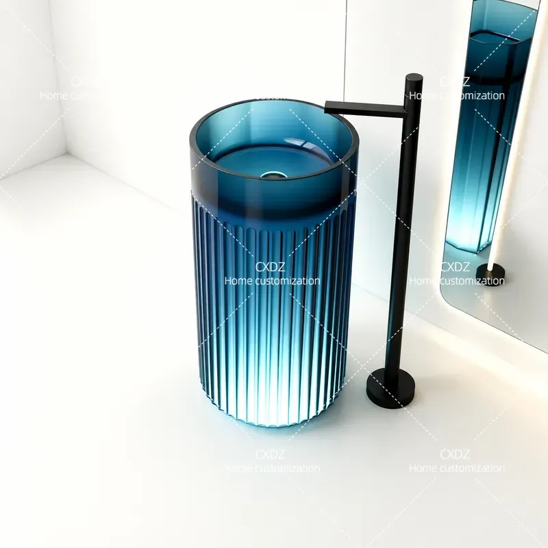 Lavabo Integrato da Pavimento  - Resin Art Floor recensione e prezzo
