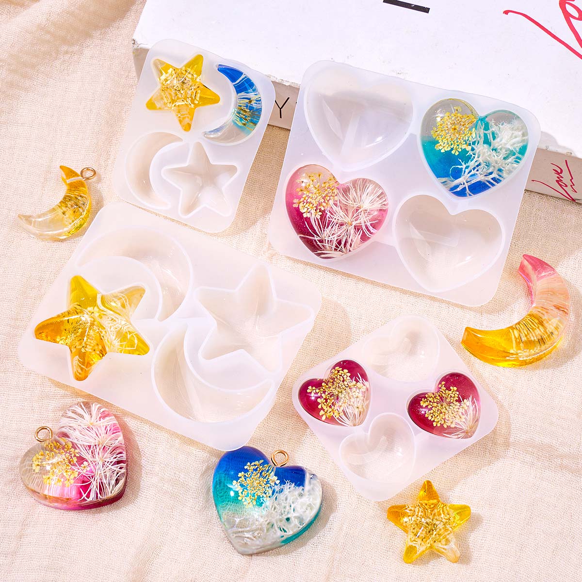 Stampo in Silicone a Forma di  - Resin Art Heart recensione e prezzo