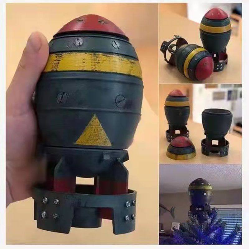 Nuova Mini bomba nucleare scat - Resin Art Table Top recensione e prezzo