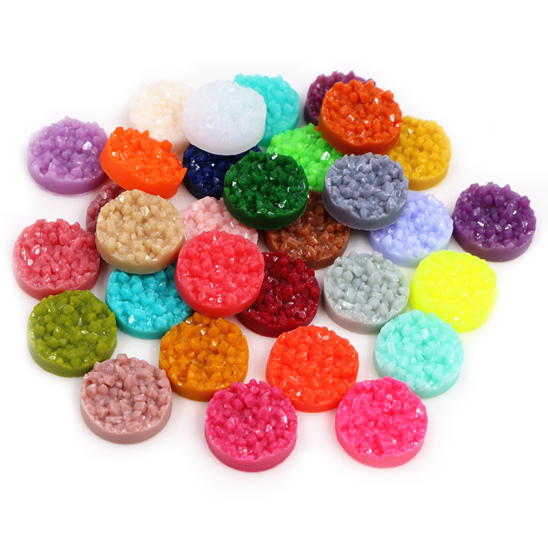 40 pz Resina Druzy Cabochon Cu - Resin Art Jewellery Kit recensione e prezzo