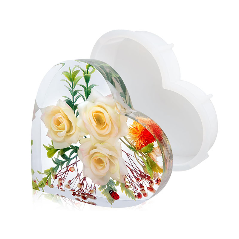 Stampo in resina epossidica a  - Resin Art Heart recensione e prezzo