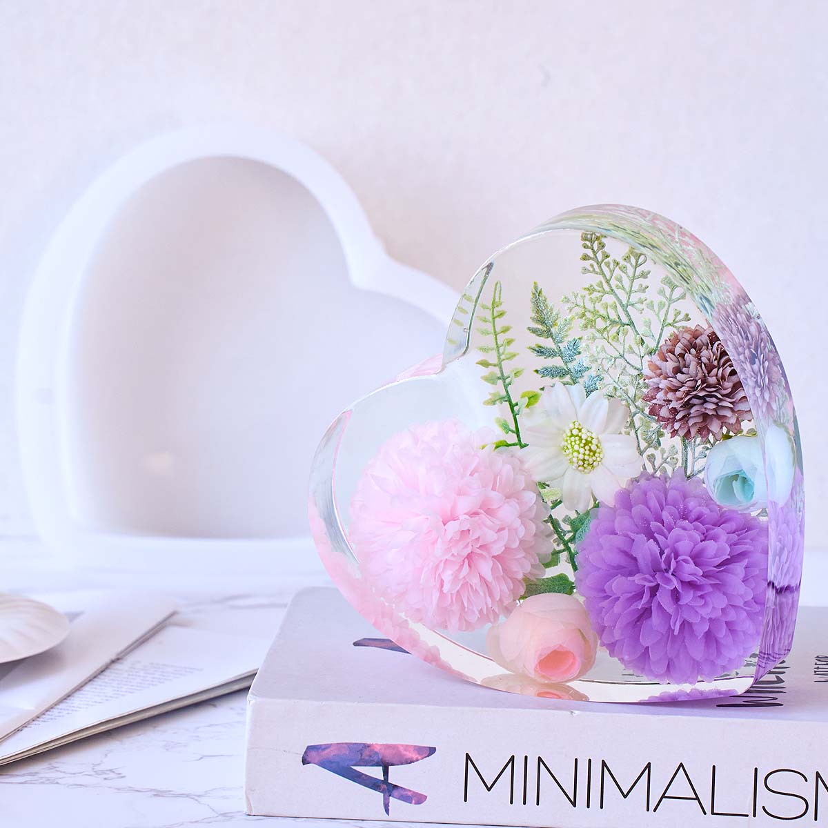 Stampo in Silicone per Fermali - Resin Art Heart recensione e prezzo