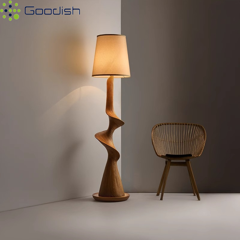 Lampada da Terra LED in Legno  - Resin Art Floor recensione e prezzo