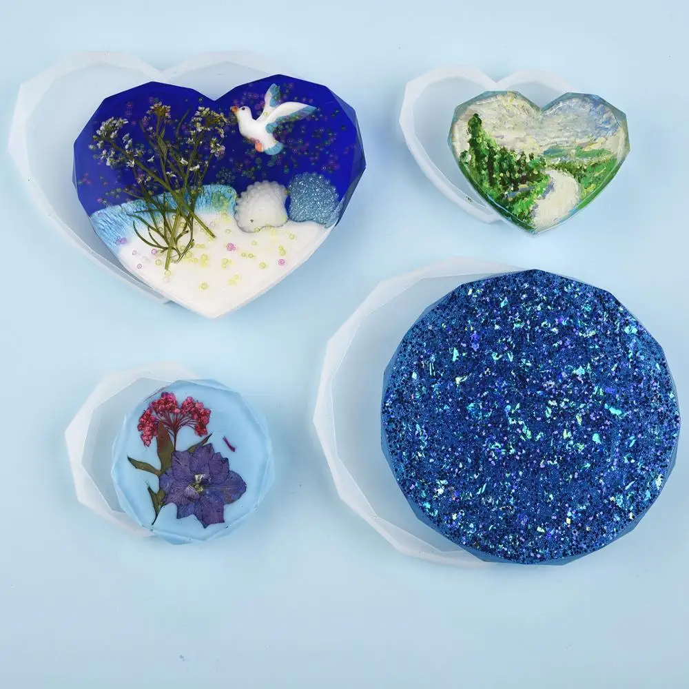 Stampo in silicone per sottobi - Resin Art Heart recensione e prezzo