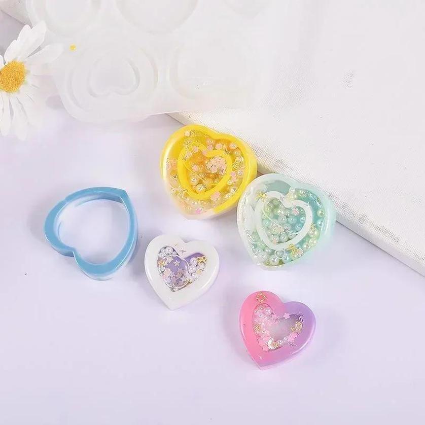 Stampi in silicone per shaker  - Resin Art Heart recensione e prezzo