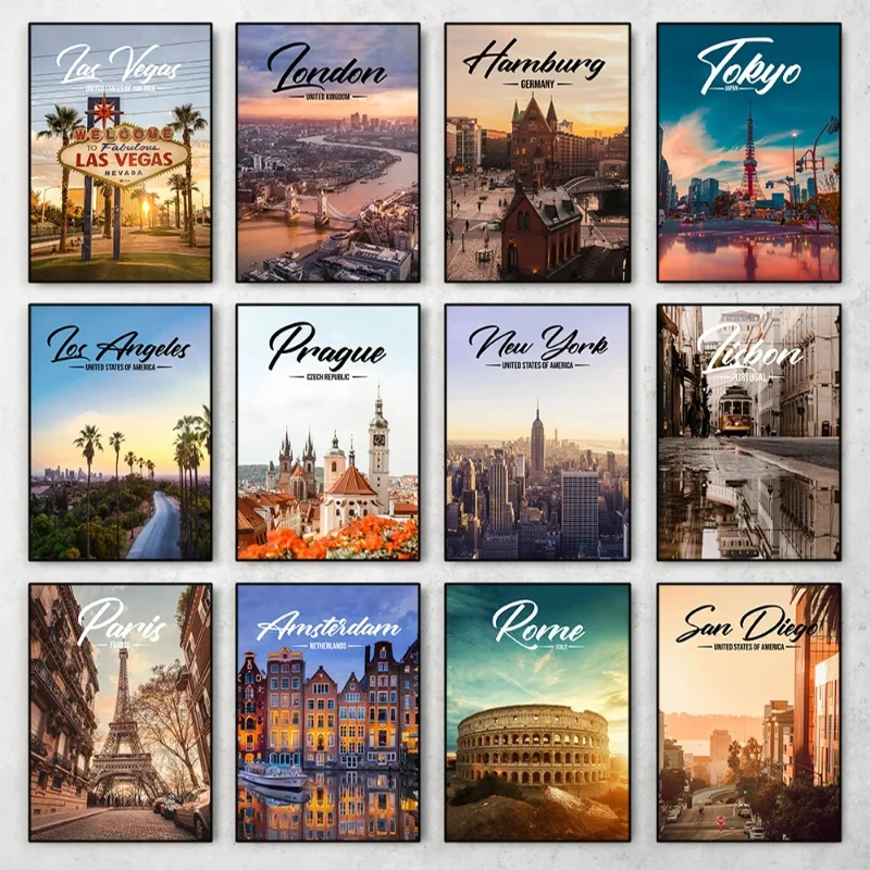 Poster di Città Famose del Mon - Resin Art World recensione e prezzo