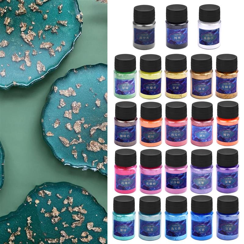 24 colori resina epossidica co - Pearl Powder Resin recensione e prezzo