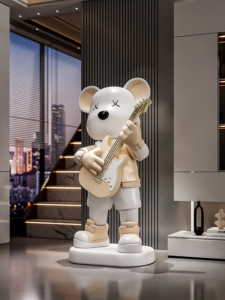 Chitarra Amore Orso Statua Sal - Resin Art Floor recensione e prezzo