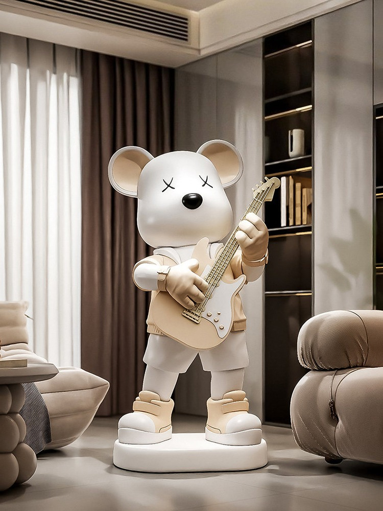 Chitarra Amore Orso Statua Sal - Resin Art Floor recensione e prezzo