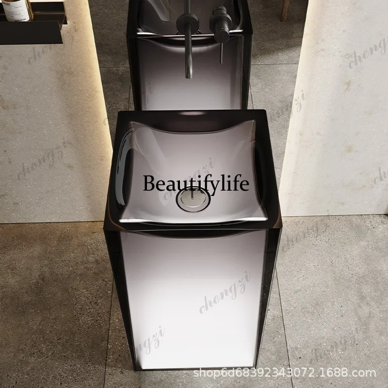 Lavabo a colonna in resina tra - Resin Art Floor recensione e prezzo