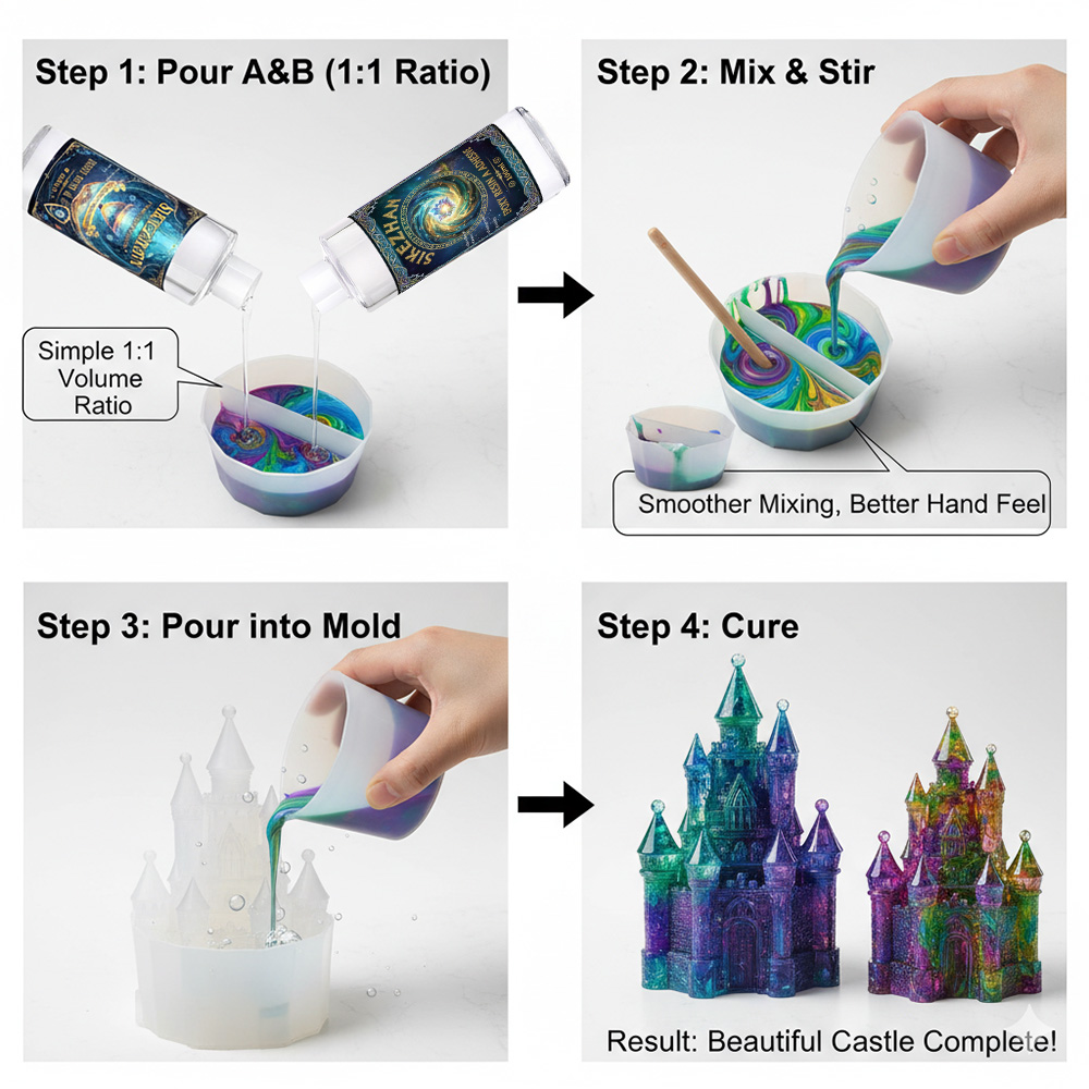 Kit di Resina Epossidica con 4 - Resin Art Tool Kit recensione e prezzo