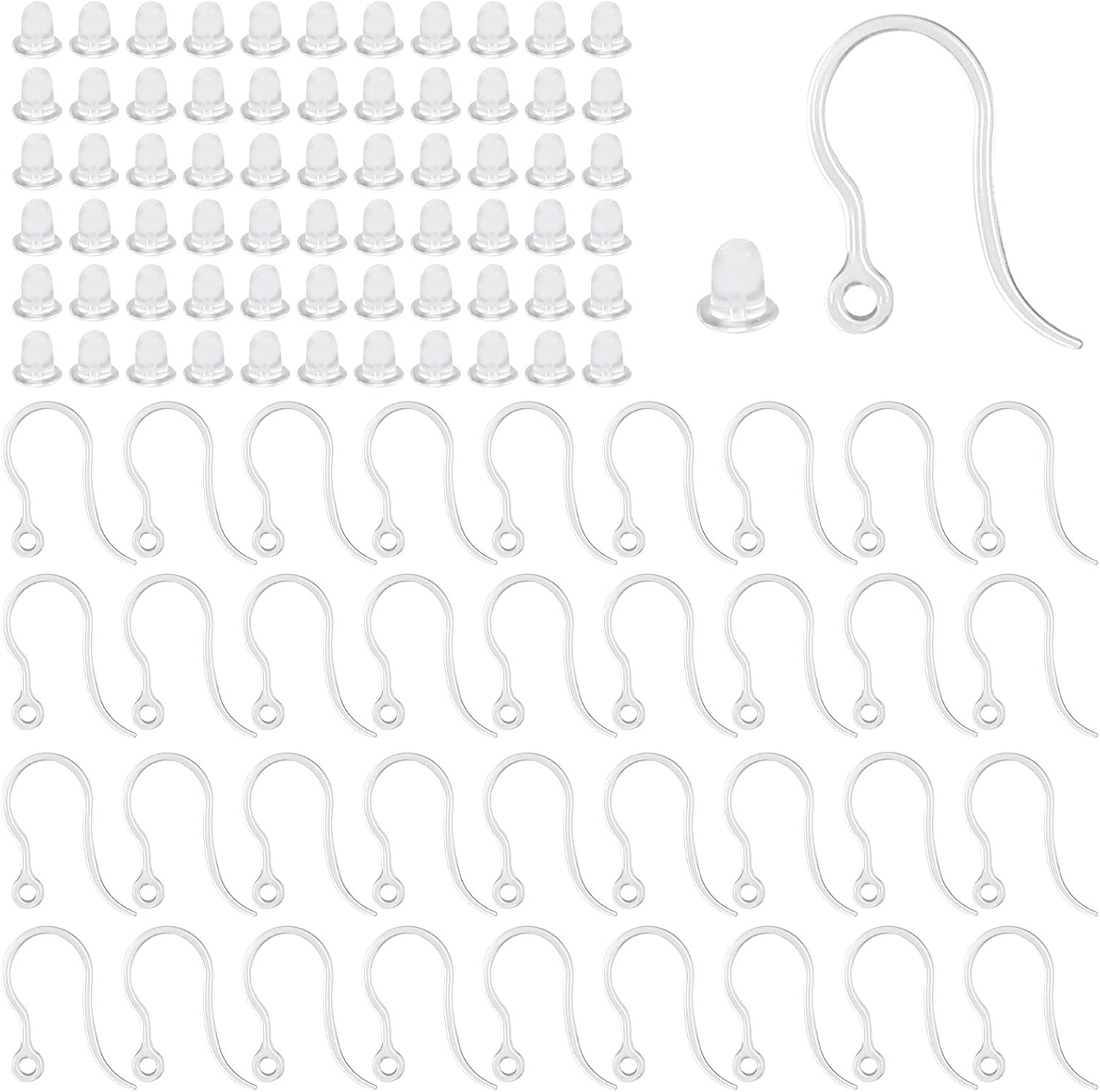 40 ganci per orecchini in plas - Resin Art Jewellery Kit recensione e prezzo