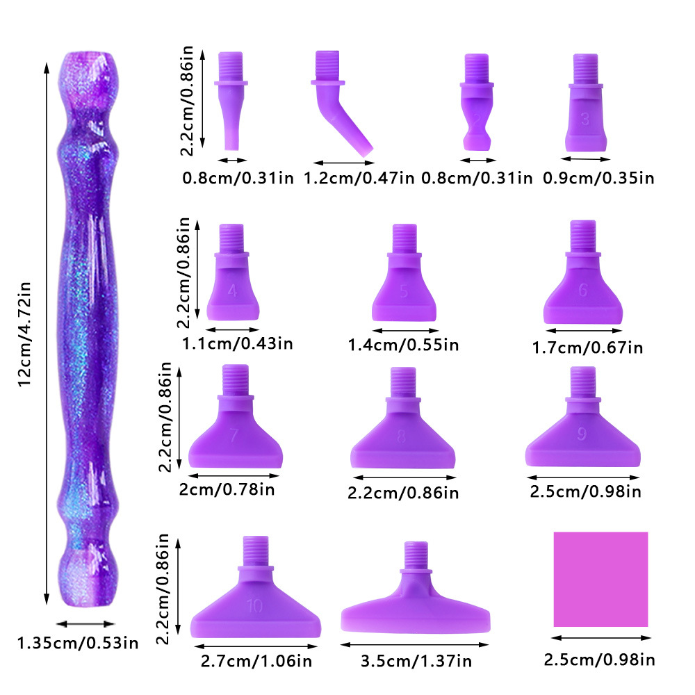 HOMFUN 5D Diamond Painting Pen - Resin Art Tool Kit recensione e prezzo
