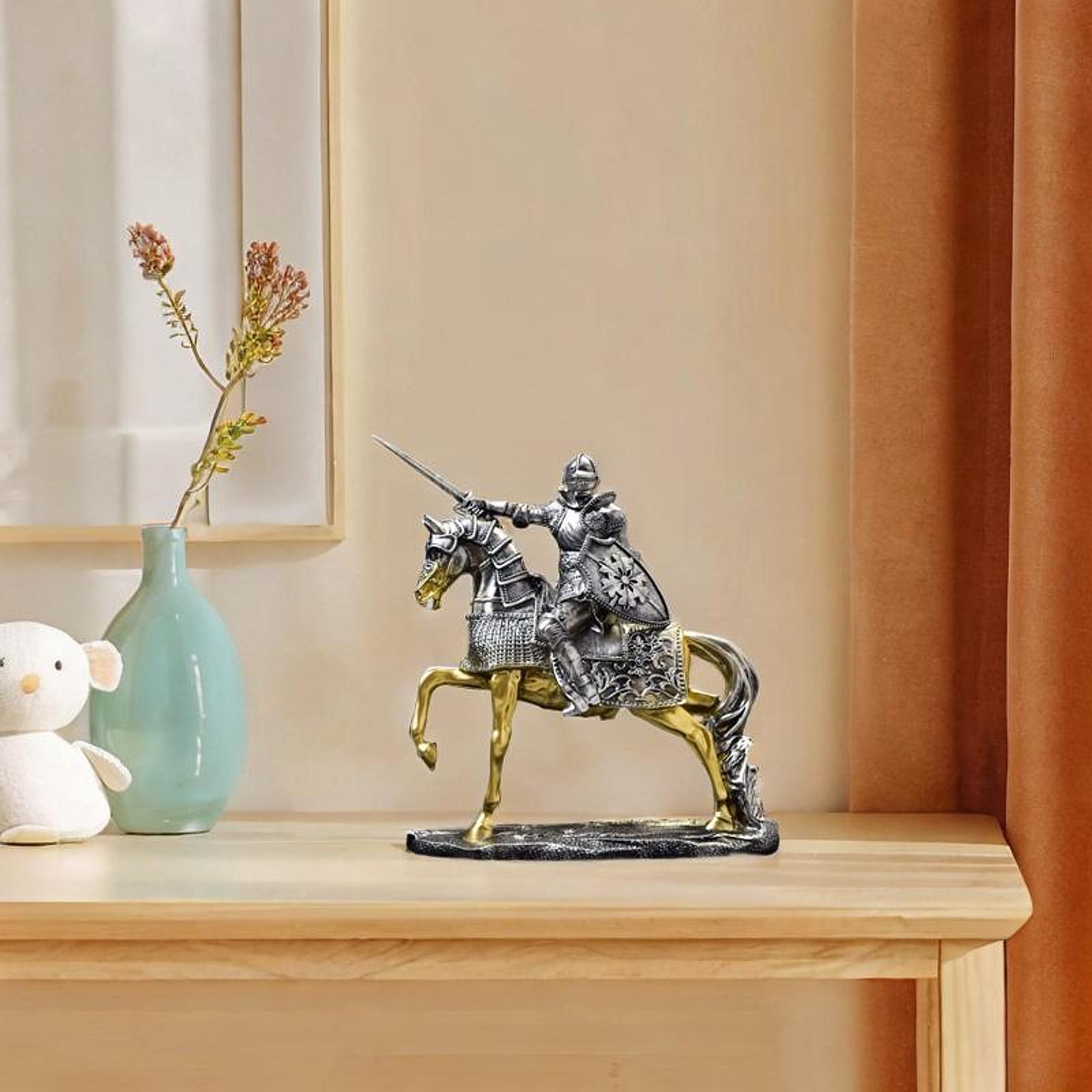 Statua del cavallo del cavalie - Resin Art Table Top recensione e prezzo