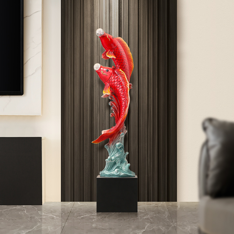 Scultura di pesce a cinque gus - Resin Art Floor recensione e prezzo