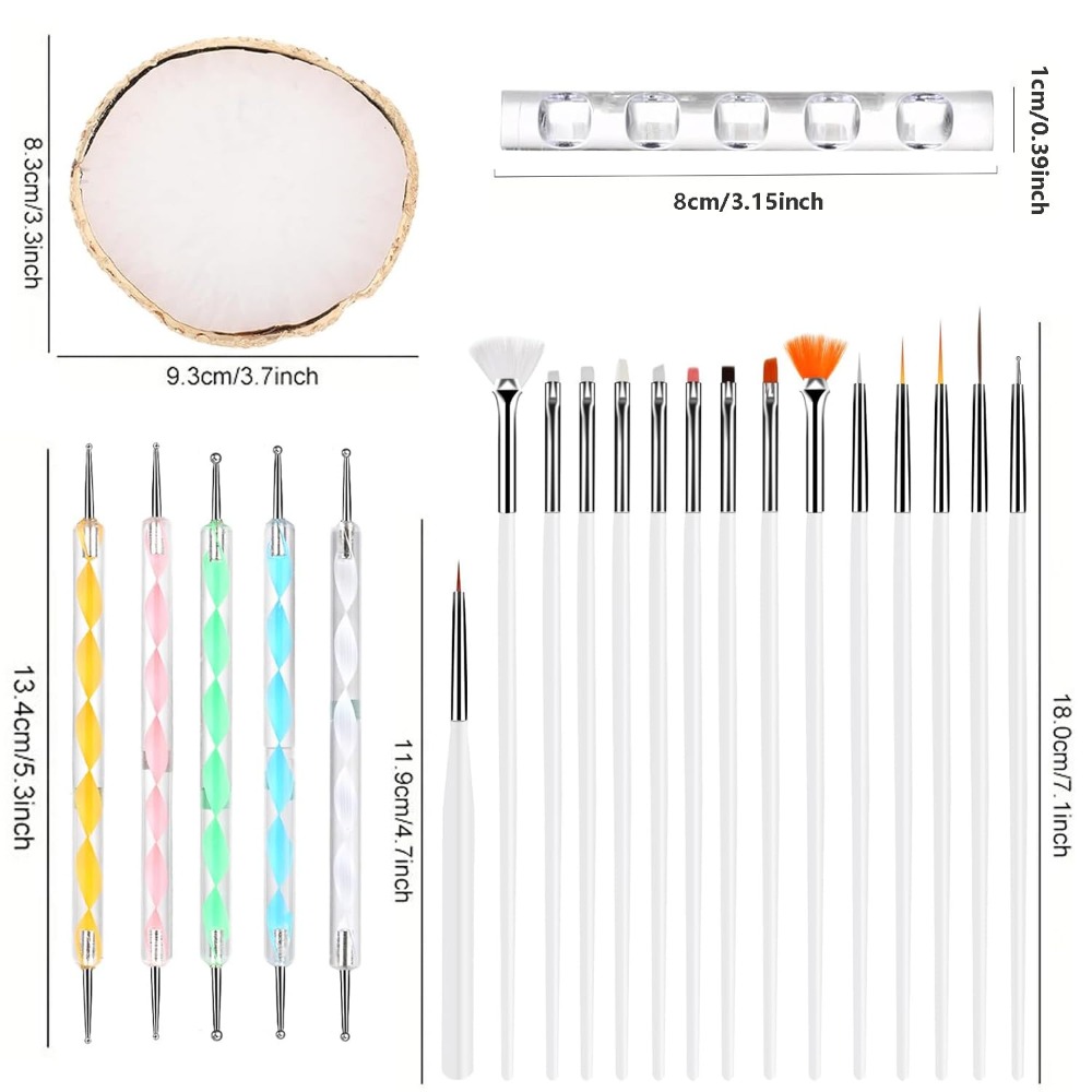 Set di 22 Pennelli per Nail Ar - Resin Art Tool Kit recensione e prezzo